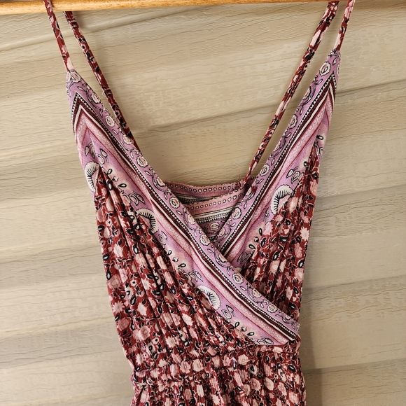 American Eagle Strappy wide leg jumpsuit - Picture 13 of 14